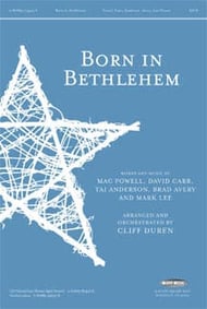 Born in Bethlehem SATB choral sheet music cover